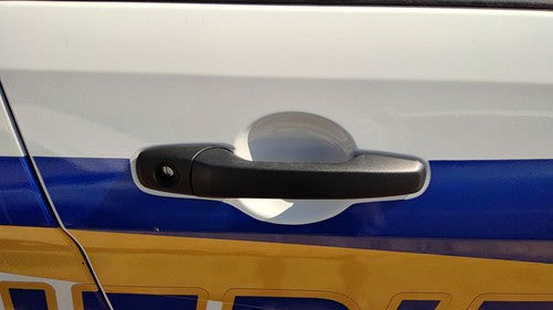 13-19 Explorer Police Interceptor Passenger Right Front Outside Door Handle Oem