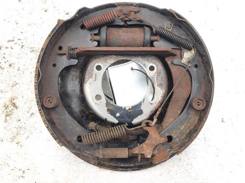 1983 Ford Van E150 Driver Left Rear Loaded Brake Backing Plate Oem 11