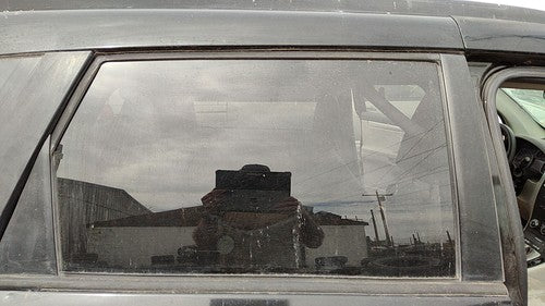 07-09 Grand Vitara Xl-7 Passenger Right Rear Side Window Door Glass Oem Back