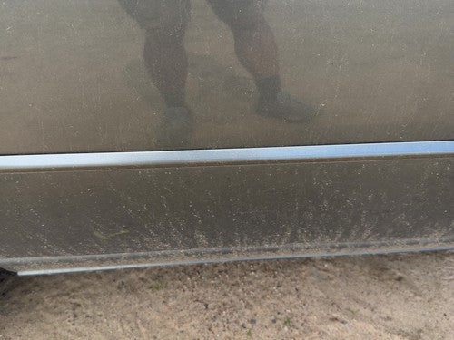 98-04 Seville Passenger Right Rear Moulding From Door Oem Back Thunder Gray 88U