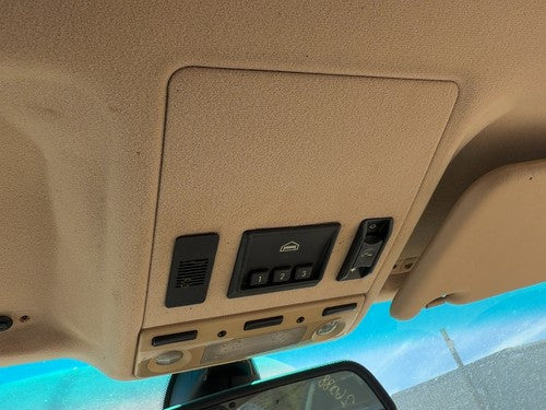 2001 Bmw 530I Center Overhead Console Oem Dome Light Map Lamp Cubby Tan