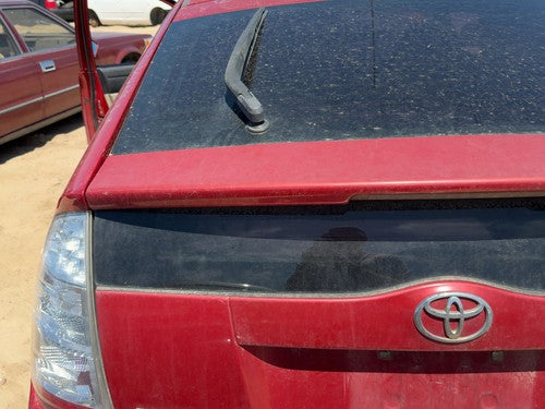 04-09 Prius Rear Spoiler Wing Lid Mounted Without Raised Fin Barcelona Red 3R3