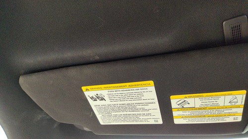 2016-2019 Explorer Police Interceptor Driver Left Sun Visor Oem Black 9W