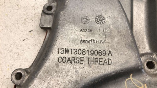 2014-2016 Dodge Dart Timing Cover 2.4L Oem 05047911Aa Aluminum 5048201Aa