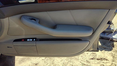 2002-2004 Audi A6 Passenger Right Front Door Trim Panel With Switches Tan