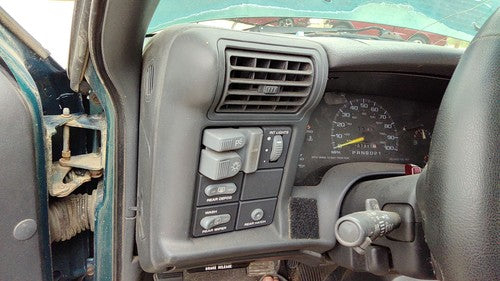 1995-1997 S10 Blazer Trim Bezel Around Speedometer Oem Dash Surround Panel Gray