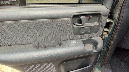 1995-1997 S10 Blazer Driver Left Rear Door Trim Panel With Switches Back Gray