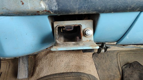 1973-1991 Chevy C10 Ash Tray Assembly Oem Slide Out Dash Blue