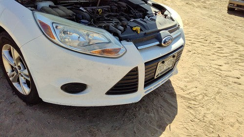 2012-2014 Ford Focus Ford Focus Front Bumper Cover Assembly Oem White Yz