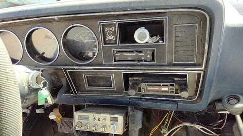 1984-1986 Dodge Ram W150 Trim Bezel Around Speedometer Oem Dash Surround Panel