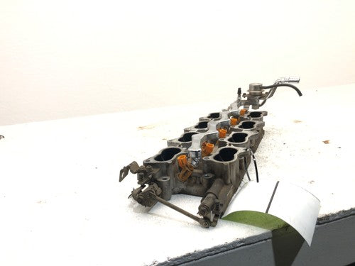 96-99 Ford Taurus Sho Complete Fuel Rail Injectors Lower Intake Manifold 3.4L V8