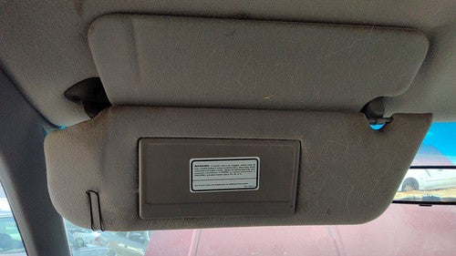 1991-1994 Ford Explorer Driver Left Sun Visor Oem Gray