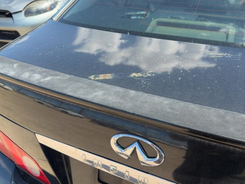 2006-2007 Infiniti M35X Rear Spoiler Back Wing Oem Black Obsidian Kh3 K6030Eh101