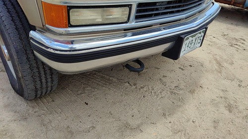 1988-2000 Silverado 2500 Front Bumper Assembly With Brackets Oem 15574111