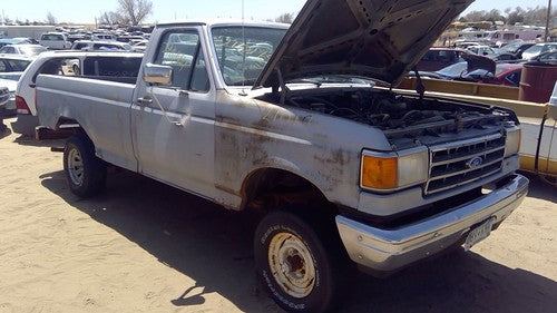 1991 Ford F150 4.9L Heat Shield Between Intake And Exhaust Oem