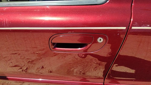 2001-07 Volvo V70 Xc Driver Left Front Outside Door Handle Oem Red 445 91876656