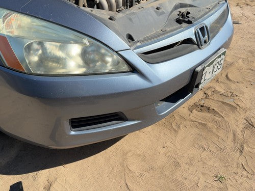 06-07 Honda Accord Front Bumper Cover Assembly Oem 2.4L Sedan Cool Blue B542M