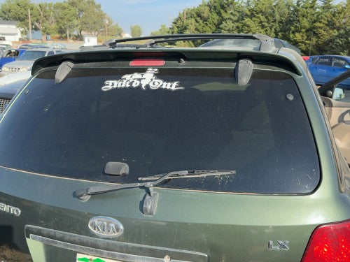 2003-2009 Kia Sorento Back Glass Rear Window Oem 817113E050