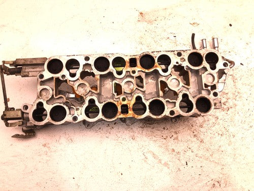 96-99 Ford Taurus Sho Complete Fuel Rail Injectors Lower Intake Manifold 3.4L V8