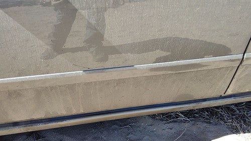 1998-2004 Audi A6 Driver Left Front Moulding From Door Oem Trim Strip 3.0L Gold