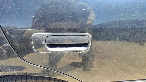 97-01 Toyota Camry Passenger Right Rear Outside Door Handle Oem Back Blue 8L3