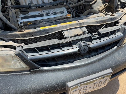 1997-1999 Nissan Maxima Front Grille Assembly Oem Painted Super Black Kh3
