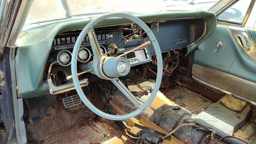 1964 Thunderbird Coupe Driver Left Front Spindle Steering Knuckle With Wheel Hub