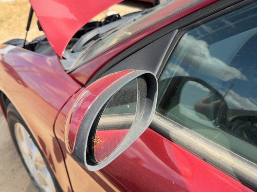 00-07 Taurus Driver Left Power Side Mirror Door Mounted Oem Without Heat Red