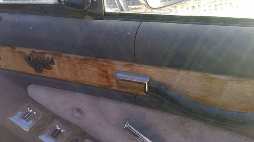 85-96 Chevy G20 Van Passenger Right Front Inside Door Trim Panel Only Oem Blue