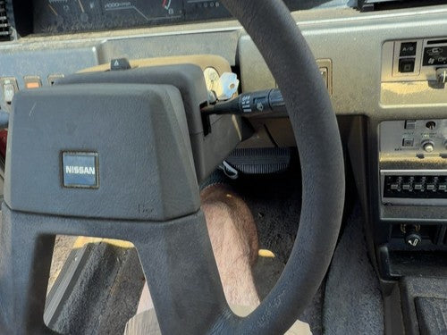 1985-1988 Nissan Maxima Steering Wheel Oem 4Dr Sedan Gray