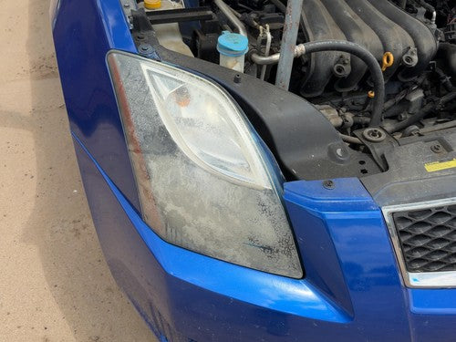 10-12 Sentra Passenger Right Head Light Oem Front Lamp 2.0L Smoked Surround