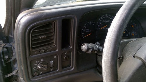 05-07 Silverado 1500 Trim Bezel Around Speedometer Dash Surround Panel Gray 69V