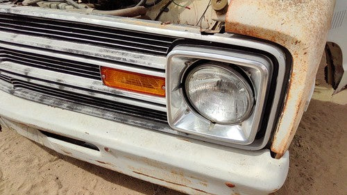 1974-1978 Dodge Van B200 Front Grille Assembly Oem Chrome With Lights 03734002