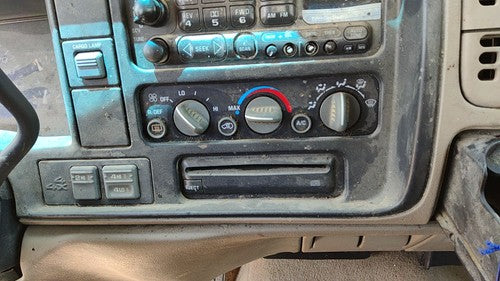 96-00 Silverado 2500 Temperature Control Module In Dash Heater Ac Head Unit Oem