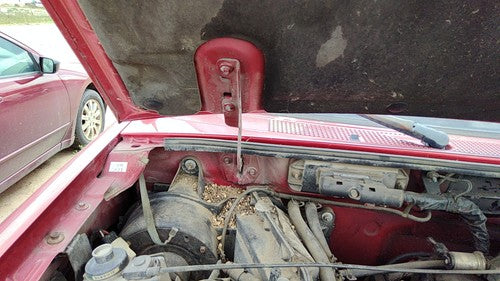 1998-2001 Mazda B2500 Passenger Right Hood Hinge Assembly Oem Red Fl Zzp052410