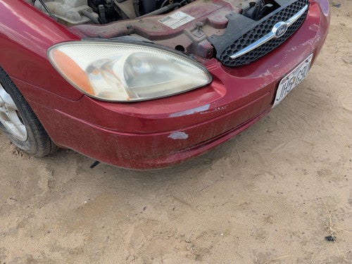 2000-2003 Ford Taurus Front Bumper Cover Assembly Oem Red 2F1Z17D957Ba