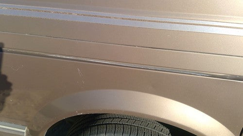 92-95 Astro Passenger Right Rear Sliding Door Roller Cover Trim Moulding Brown