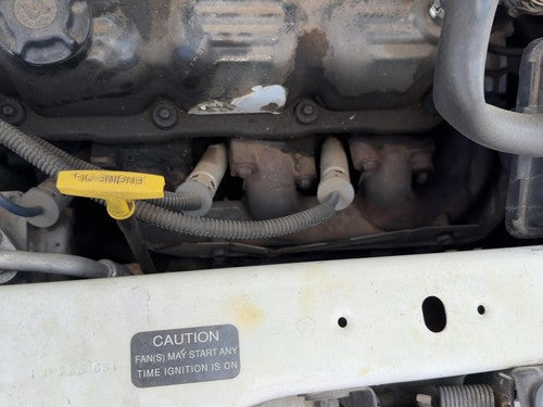 90-00 Town & Country Driver Left Exhaust Manifold Assembly Oem 3.3L Front