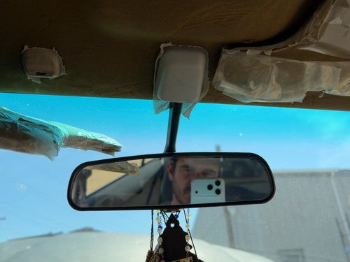 1996-2000 Honda Civic Inside Rear View Mirror Oem Windshield Mounted