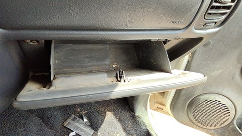 1998-2005 S10 Pickup Glove Box Assembly Complete Door With Latch Oem Gray 12D