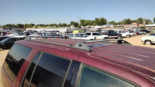 1997-2002 Ford Expedition Luggage Rack Cross Bars Only Oem Roof
