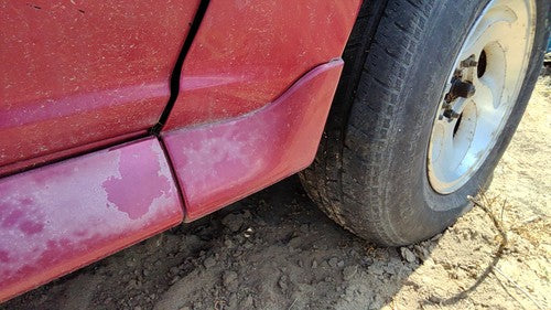 1991-1994 Ford Explorer Passenger Right Moulding From Fender Oem Trim Strip Red