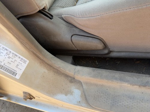 2000 Mazda Protege Dx Passenger Right Side Seat Trim Panel Oem Brown