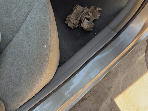 01-06 Elantra Passenger Right Rear Lower Sill Plate Step Trim Panel Oem Beige