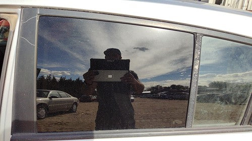 2007-2011 Nissan Versa Driver Left Rear Side Window Door Glass Oem Back