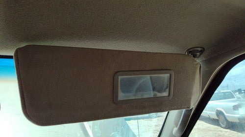 1988-2000 Silverado 2500 Passenger Right Sun Visor Oem Tan 52D