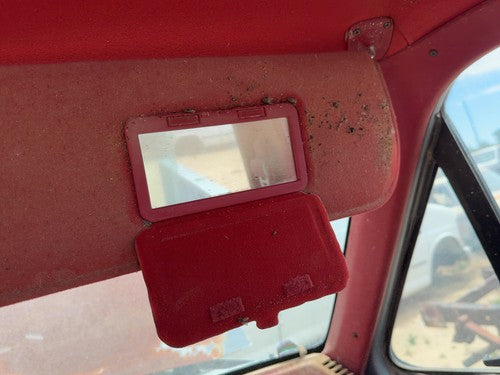 1987-1991 Ford F150 Passenger Right Sun Visor Oem Red