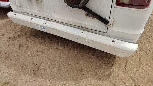 1971-1977 Dodge Van B200 Rear Bumper Assembly Oem Back White 02959531