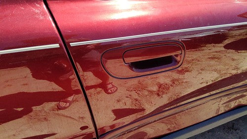 2001-2007 Volvo V70 Xc Passenger Right Front Outside Door Handle Oem Red 445