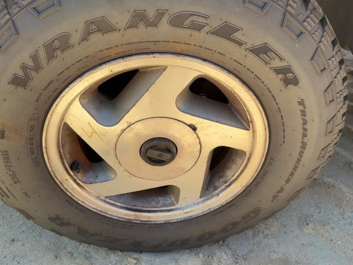 1991-1994 Ford Explorer 2 Dr 15" Aluminum Wheel Oem Factory 5 Hole Rim